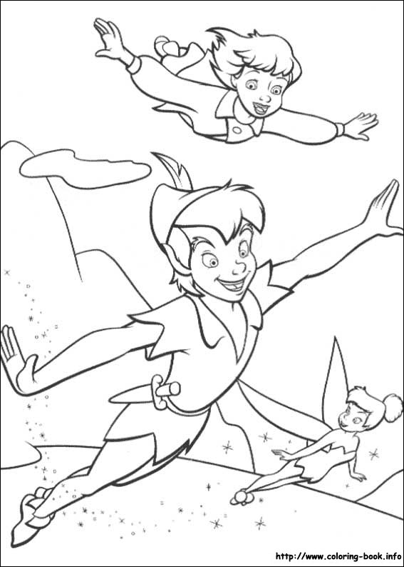 Peter Pan 2 coloring picture